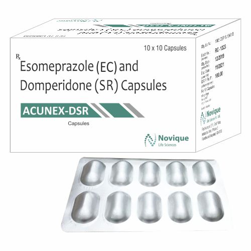 Esomeprazole (EC) and Domperidone (SR) Capsules
