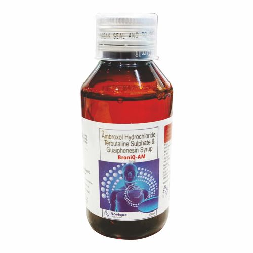 Ambroxol Hydrochloride Terbutaline Sulphate & Guaiphenesin Syrup