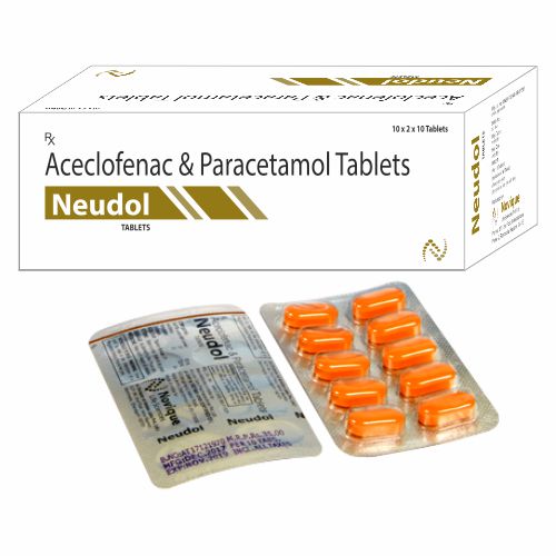 Aceclofenac & Paracetamol Tablets