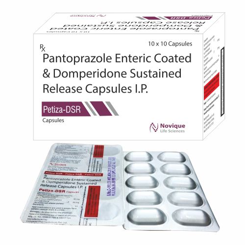 Pantoprazole Enteric Coated & Domperidone Sustained Release Capsules I.P.