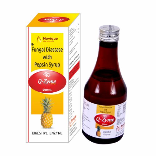 Fungal Diastase Pepsin Syrup Pharma Franchise Company